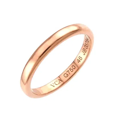 Pre-owned Van Cleef & Arpels Platinum 950 Band Ring ()