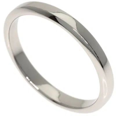 Pre-owned Van Cleef & Arpels Platinum 950 Band Ring ()