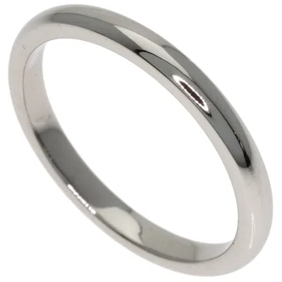 Pre-owned Van Cleef & Arpels Platinum 950 Band Ring ()