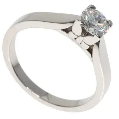 Pre-owned Van Cleef & Arpels Platinum Platinum 950 Band Ring ()