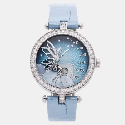 Pre-owned Van Cleef & Arpels Lady F In Blue