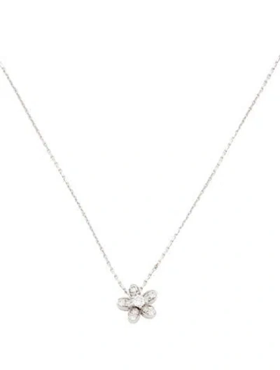 Pre-owned Van Cleef & Arpels Socrate Pendant Necklace, 15.75" In Multi