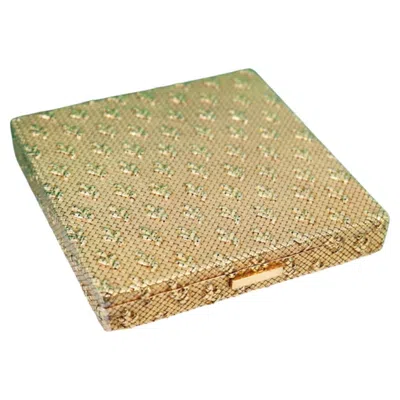 Pre-owned Van Cleef & Arpels Solid 750 Gold (18k) Vanity Case (129 Grams - 4.6 Oz)