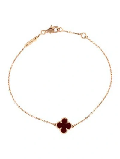 Pre-owned Van Cleef & Arpels Sweet Alhambra Bracelet, 6.75", 6.75" In Multicolor