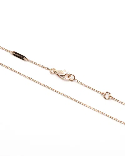 Van Cleef & Arpels Sweet Alhambra Carnelian Hearts Necklace In Gold