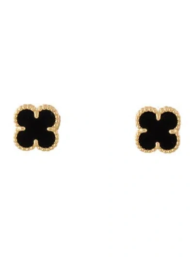 Pre-owned Van Cleef & Arpels Sweet Alhambra Earstuds In Multi