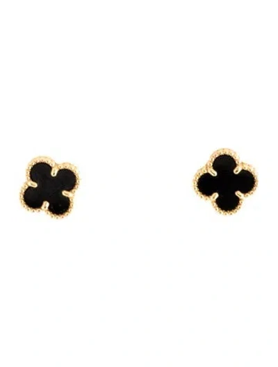 Pre-owned Van Cleef & Arpels Sweet Alhambra Earstuds In Multicolor