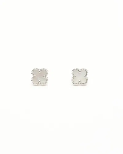 Van Cleef & Arpels Sweet Alhambra Mother-of-pearl Earrings