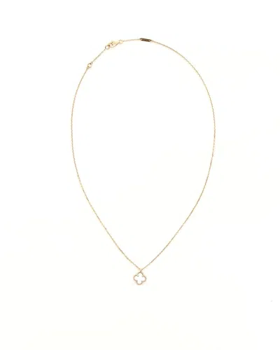 Pre-owned Van Cleef & Arpels Sweet Alhambra Mother-of-pearl Necklace In Other
