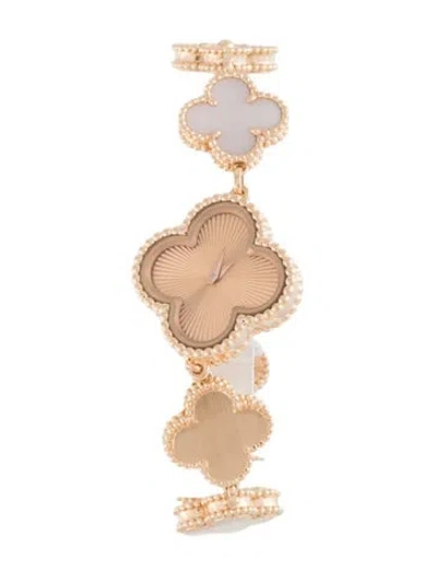 Pre-owned Van Cleef & Arpels Sweet Alhambra Watch, 22mm In Multi