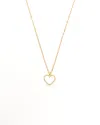 Van Cleef & Arpels Sweet Butterflies Mother-of-pearl Necklace In Gold