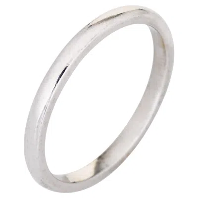 Pre-owned Van Cleef & Arpels Tendrement Wedding Band Us 6 1/4 Ring Estate In Multi