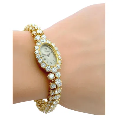 Pre-owned Van Cleef & Arpels X Vacheron Constantin Diamond Vintage Diamond Watch In Multi