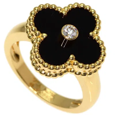 Pre-owned Van Cleef & Arpels Yellow Gold (18k) Band Ring ()