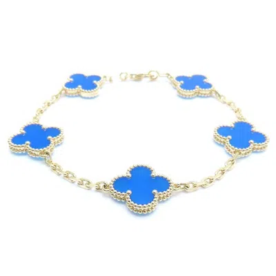 Pre-owned Van Cleef & Arpels Yellow Gold (18k) Charm Bracelet () In Multi