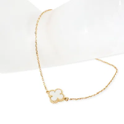Pre-owned Van Cleef & Arpels Yellow Gold (18k) Charm Bracelet () In Multi