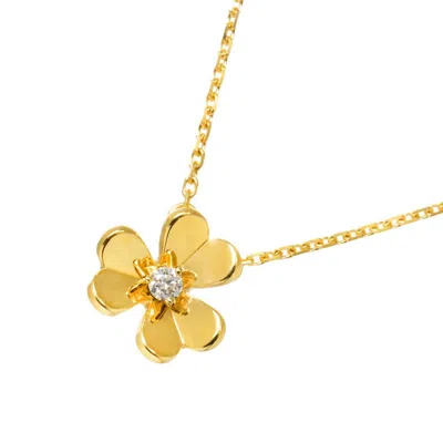 Pre-owned Van Cleef & Arpels Yellow Gold (18k) Necklace () In Multi