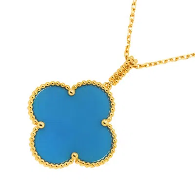 Pre-owned Van Cleef & Arpels Yellow Gold (18k) Necklace () In Multi