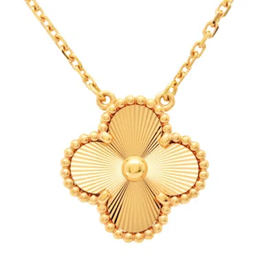 Pre-owned Van Cleef & Arpels Yellow Gold (18k) Necklace () In Multi