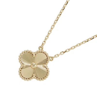 Pre-owned Van Cleef & Arpels Yellow Gold (18k) Necklace () In Multi