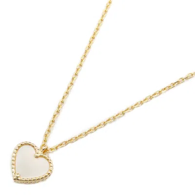 Pre-owned Van Cleef & Arpels Yellow Gold (18k) Necklace () In White