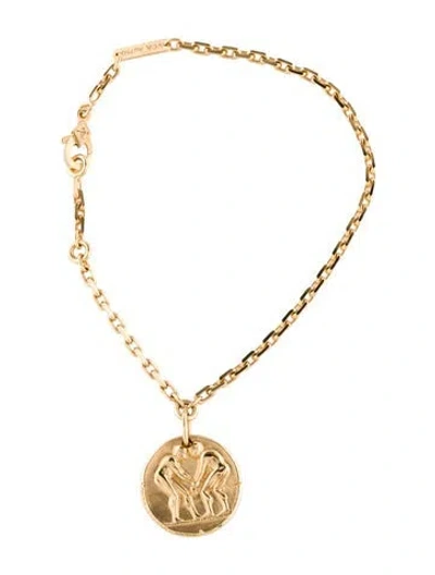 Pre-owned Van Cleef & Arpels Zodiaque Bracelet Geminorum (gemini), 6.75" In Multi