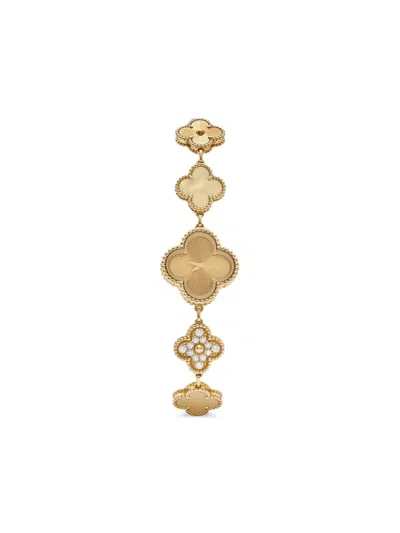 Pre-owned Van Cleef & Arpels 2023  Alhambra 22.7mm In Gold