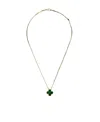 Van Cleef & Arpels Four-leaf Clover Necklace In Yellow