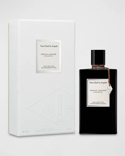 Van Cleef & Arpels Orchid Leather Eau De Parfum, 2.5 Oz. In White