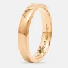 Van Cleef & Arpels Toujours 18k Rose Gold Wedding Band Ring In Silver