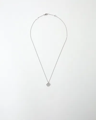 Van Cleef & Arpels Sweet Alhambra Diamond White Gold Necklace