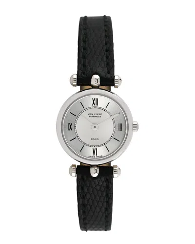 Van Cleef & Arpels Women's La Collection Watch, Circa 2000s (authentic ) In Black