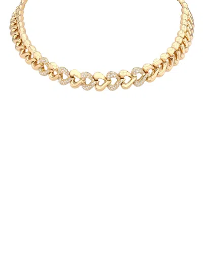 Pre-owned Van Cleef & Arpels Yellow Gold And Diamond Necklace