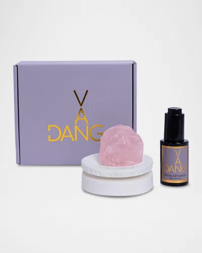 Van Dang Fragrances Rosa Luna Diffuser Oil With Rose Quartz, 0.67 Oz.