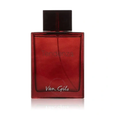 Van Gils Men's Tendenza Edt 4.2 oz Fragrances 8710919172003 In Red