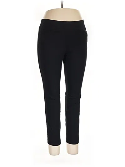Pre-owned Van Heusen Active Pants In Black