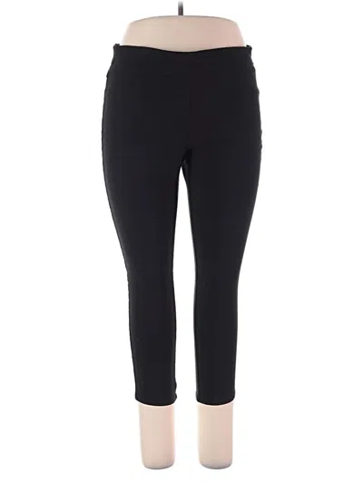 Pre-owned Van Heusen Active Pants In Black