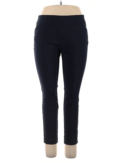 Pre-owned Van Heusen Active Pants In Blue