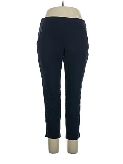 Pre-owned Van Heusen Active Pants In Blue