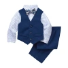 Van Heusen Baby Boys 4-pc. Suit Set In Blue