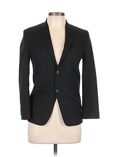 Pre-owned Van Heusen Blazer Jacket In Black
