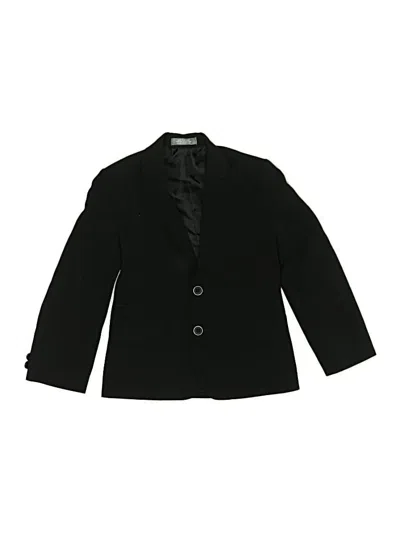 Pre-owned Van Heusen Kids' Blazer Jacket In Black