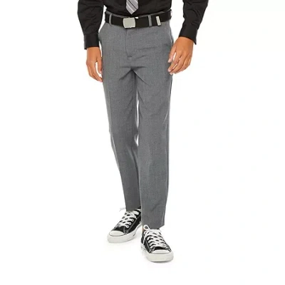 Van Heusen Kids' Boys Suit Pant In Gray