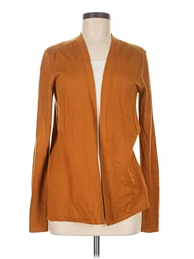 Pre-owned Van Heusen Cardigan Sweater In Brown