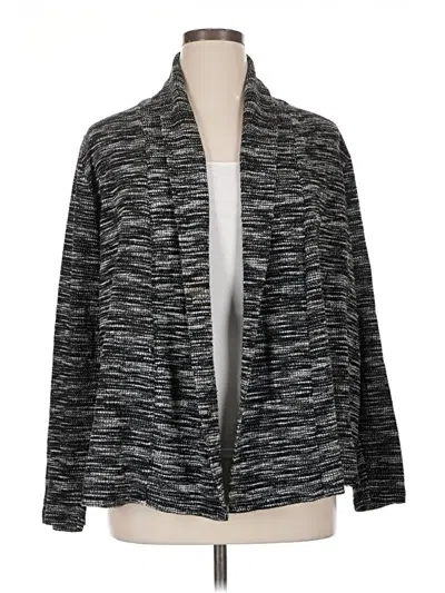 Pre-owned Van Heusen Cardigan Sweater In Gray