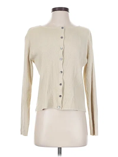 Pre-owned Van Heusen Cardigan Sweater In Ivory