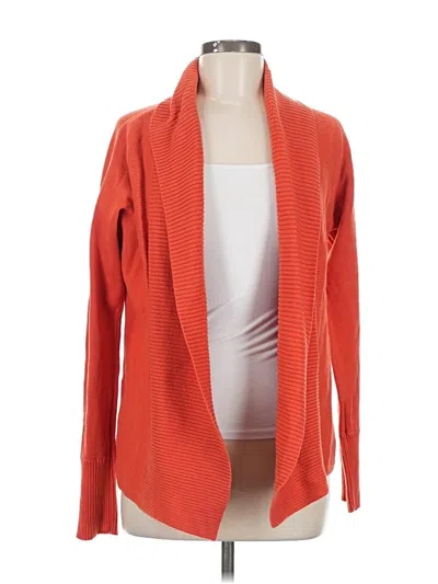 Pre-owned Van Heusen Cardigan Sweater In Orange
