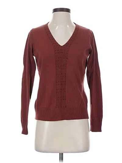 Pre-owned Van Heusen Cardigan Sweater In Orange