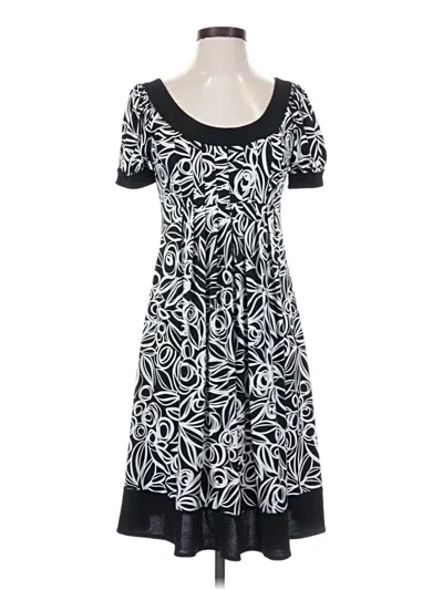 Pre-owned Van Heusen Casual Dress In Black