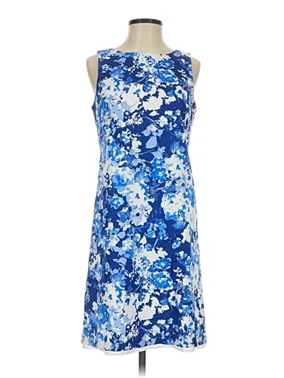 Pre-owned Van Heusen Casual Dress In Blue